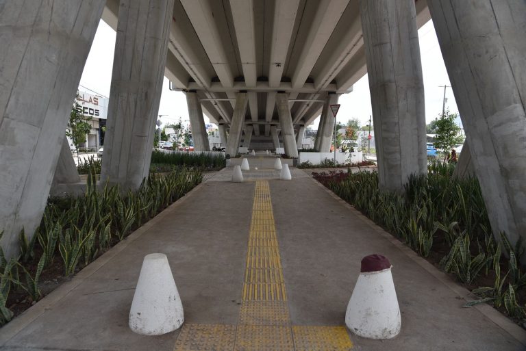 En septiembre se inaugura al 100 % el paso superior ferroviario Independencia