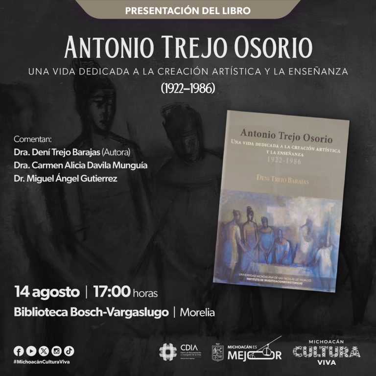 Secum invita a la presentación del libro sobre el pintor y grabador Antonio Trejo Osorio