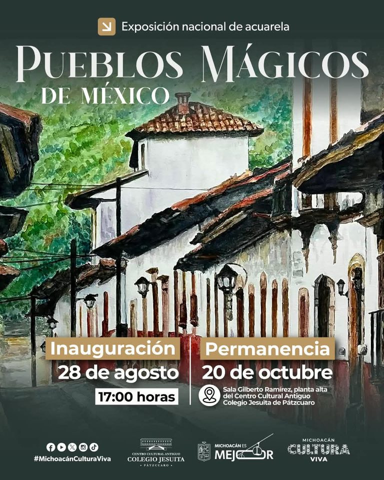 Inaugurarán la exposición «Pueblos Mágicos de México» en el Jesuita de Pátzcuaro