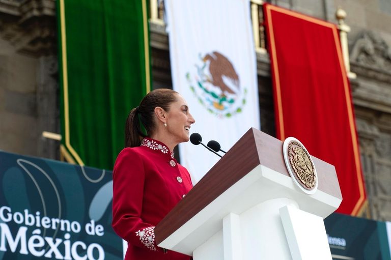 México no será colonia ni protectorado de nadie; no se doblega, no se arrodilla y nunca se vende: Sheinbaum