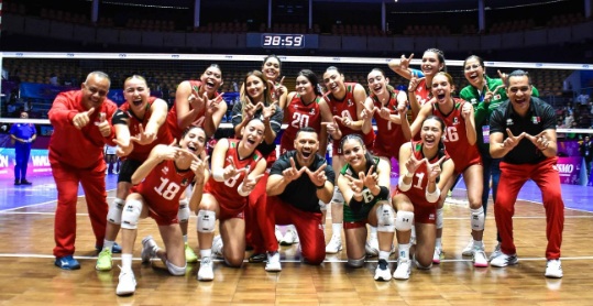 ‎México rumbo al Norceca Femenil