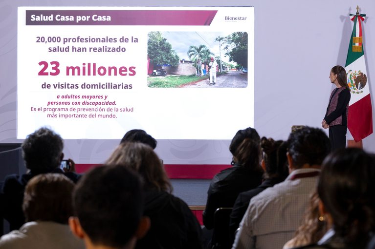 Programas de Bienestar apoyan a 42 millones de personas y la economía local: Presidenta