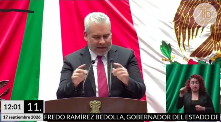Hoy la transformación se vive. 5º Informe de Gobierno, Alfredo Ramírez Bedolla