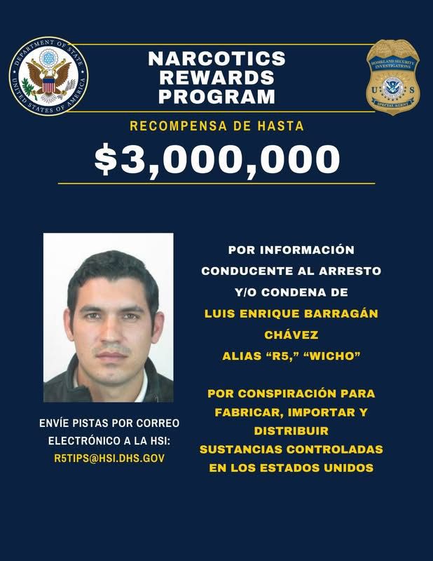 SSP confirma muerte de «El Wicho» o «El R5», del Cártel de Los Reyes