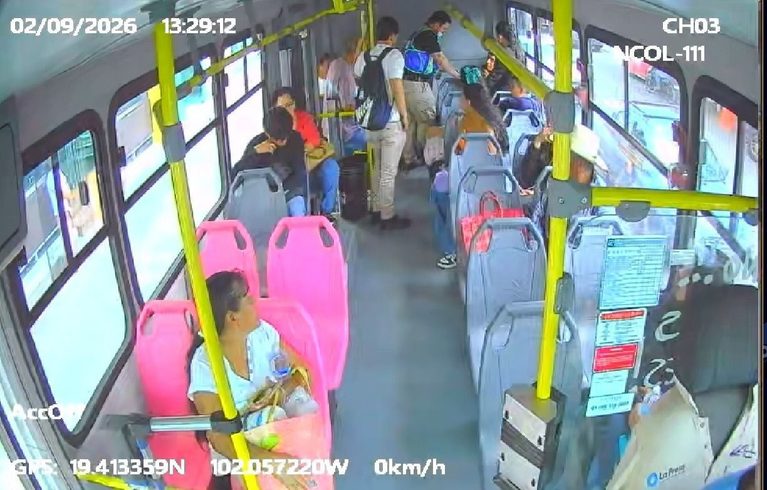 Botón de pánico permite atender emergencia médica en transporte público de Uruapan