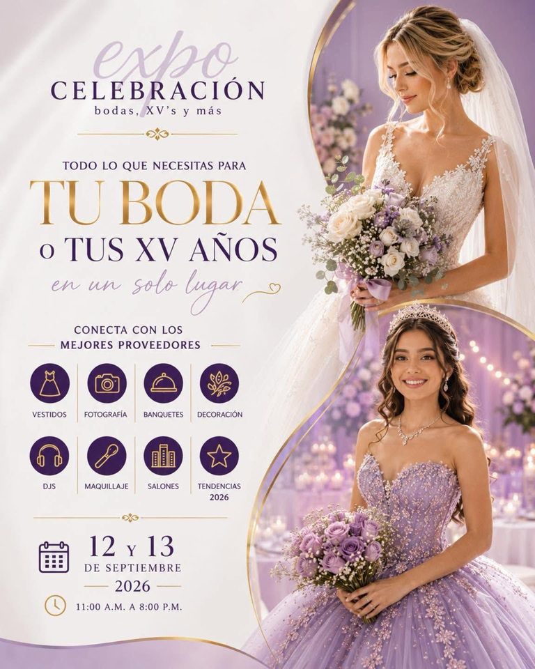 Ceconexpo se viste de gala con la Expo Celebración 2026; encontrarás todo para tu boda o XV años