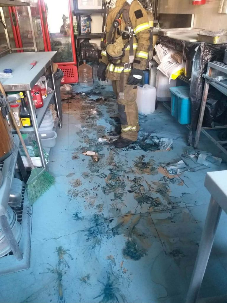 Ocurre conato de incendio en negocio de comida japonesa, en Morelia