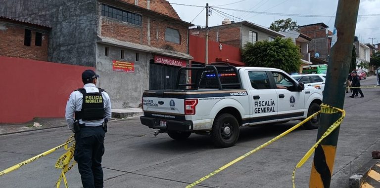 Intifican a joven asesinado a balazos en la colonia moreliana Trincheras de Morelos
