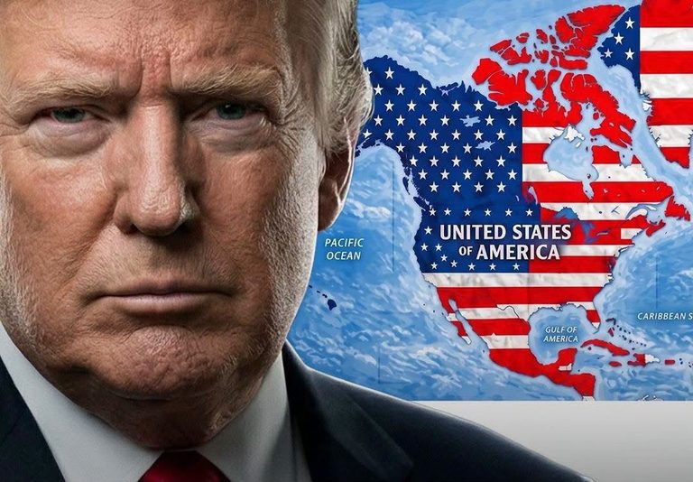 Trump desata polémica al publicar mapa de un EE. UU. «expandido» que absorbe a México y Canadá