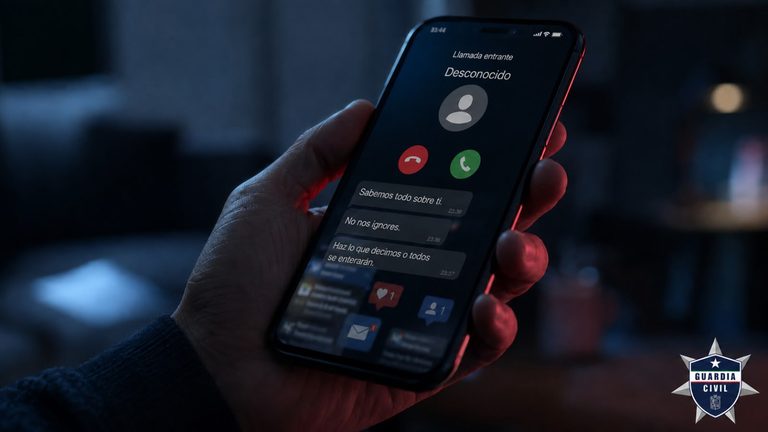 Llamadas, WhatsApp y redes sociales, principales vías utilizadas para cometer extorsión