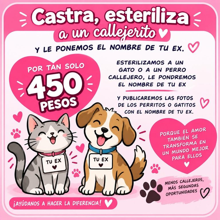 Sin respaldo municipal, Ayuda Animal Chilchota busca esterilizar callejeritos y ofrece bautizarlos como el ex