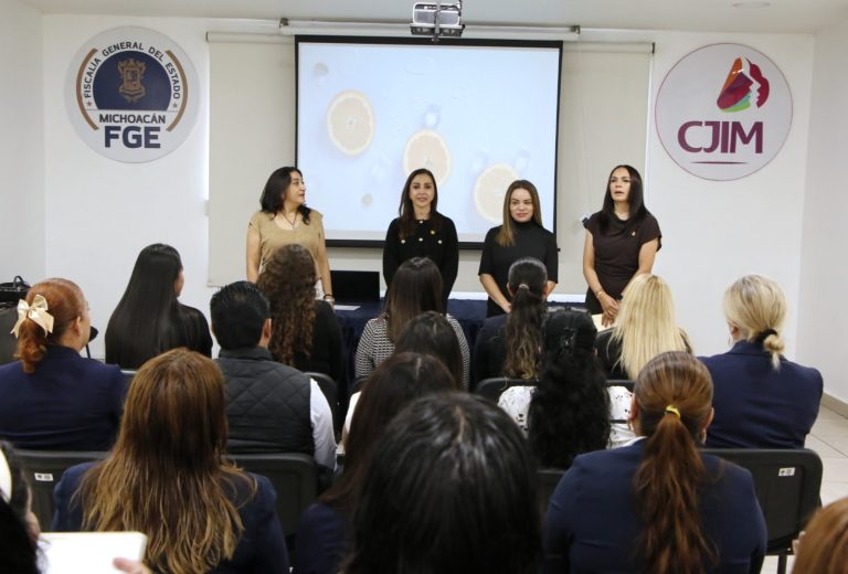 Fiscalía General fortalece atención a mujeres víctimas de violencia con capacitación especializada al personal del CJIM