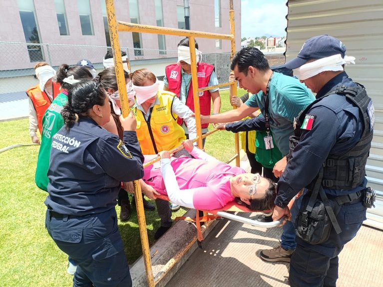 Fortalece IMSS en Michoacán prevención concapacitación continua en protección civil
