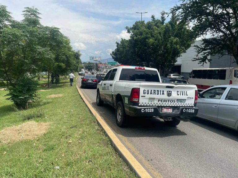 Se registran tres accidentes viales en Morelia; dos personas resultan heridas