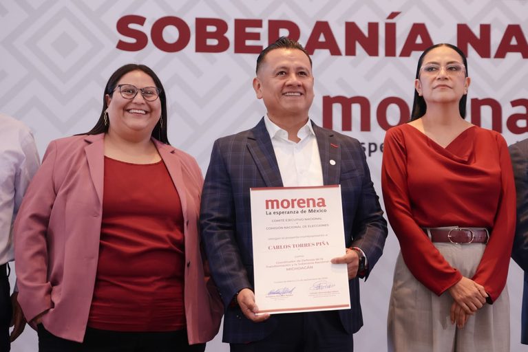 SUEUM felicita el nombramiento de Carlos Torres Piña como coordinador de la 4T en Michoacán