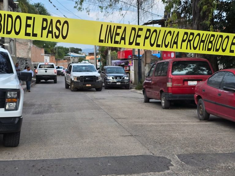 Hombre empistolado es ultimado a tiros en la colonia Sindurio, al poniente de Morelia