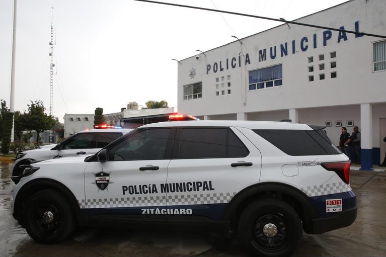 Zitácuaro estrena patrullas Police Interceptor de última generación para reforzar la seguridad: Bedolla