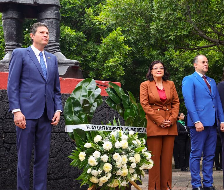 Michoacán conmemora el 216 aniversario del inicio de la Independencia Nacional