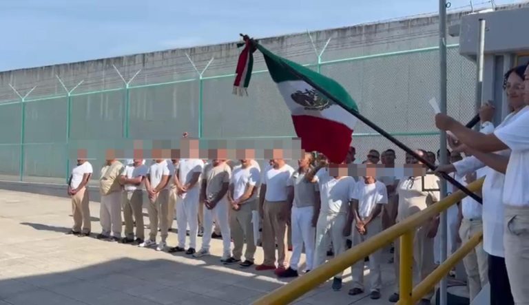Conmemoran Independencia de México en penales de Michoacán