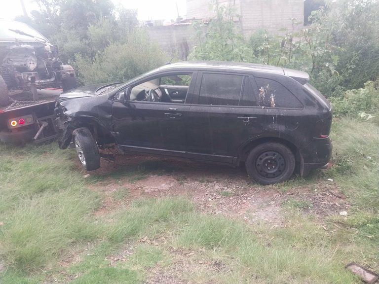 Localizan 2 vehículos robados durante operativo de búsqueda de Iván Alexis en Villa Madero
