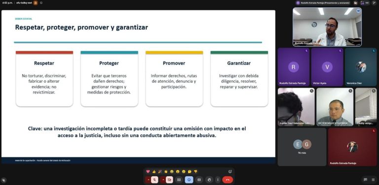 El debido proceso, cimiento que legitima la procuración de justicia: FGE